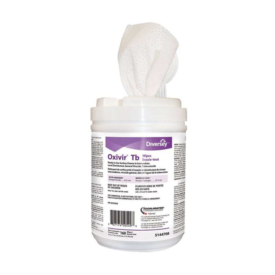 Oxivir disinfectant wipes 160 sheets