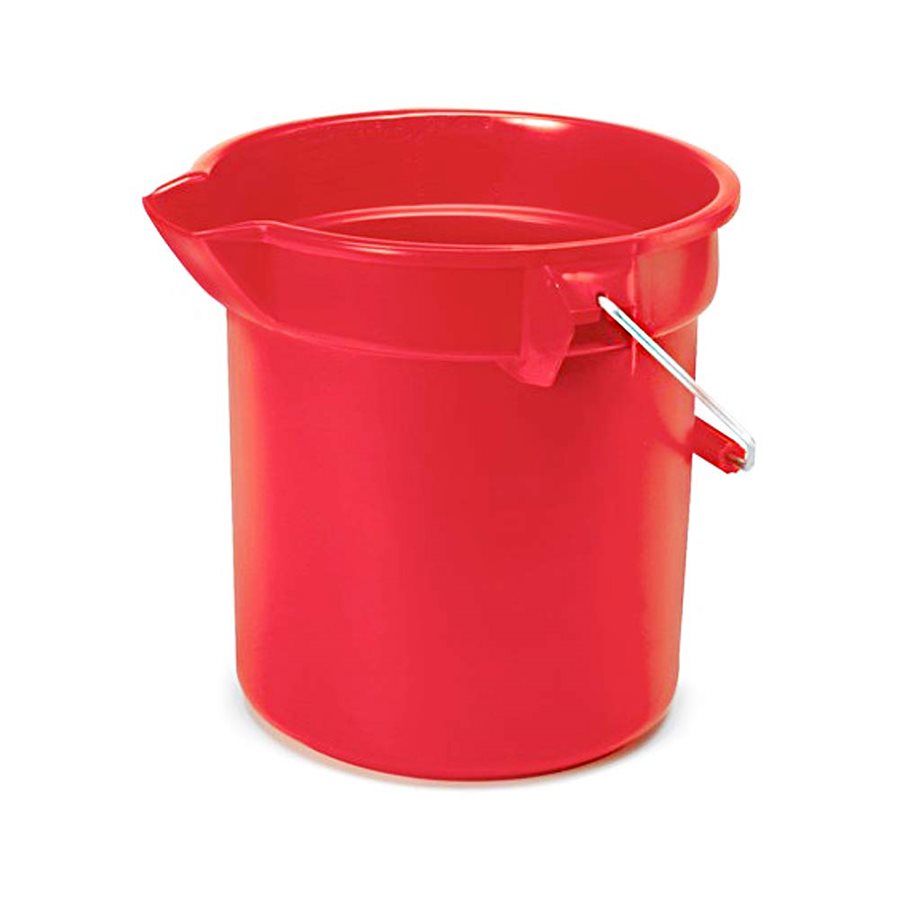 Utility Bucket with Spout - 2.5 gal, Red